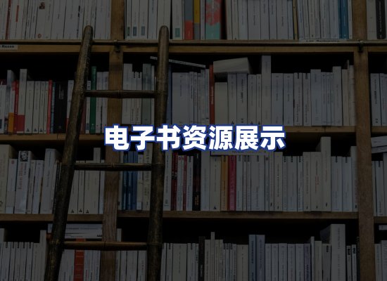 电子书资源展示